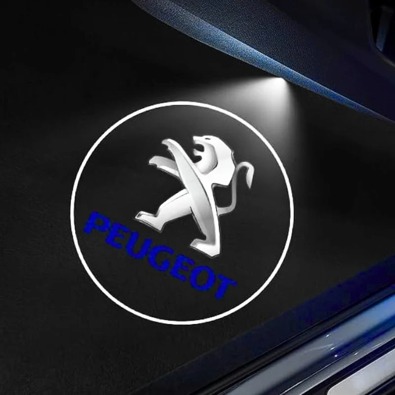 Projecteurs LED Porte Logo Peugeot GT R
