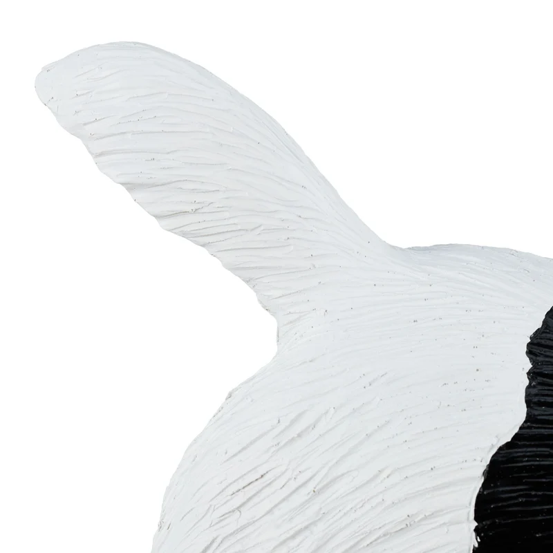 Statue de jardin chien qui creuse demi-chien Jack Russell 40 x 30 x 20 cm déco originale en polyrésine blanche 13_0015626