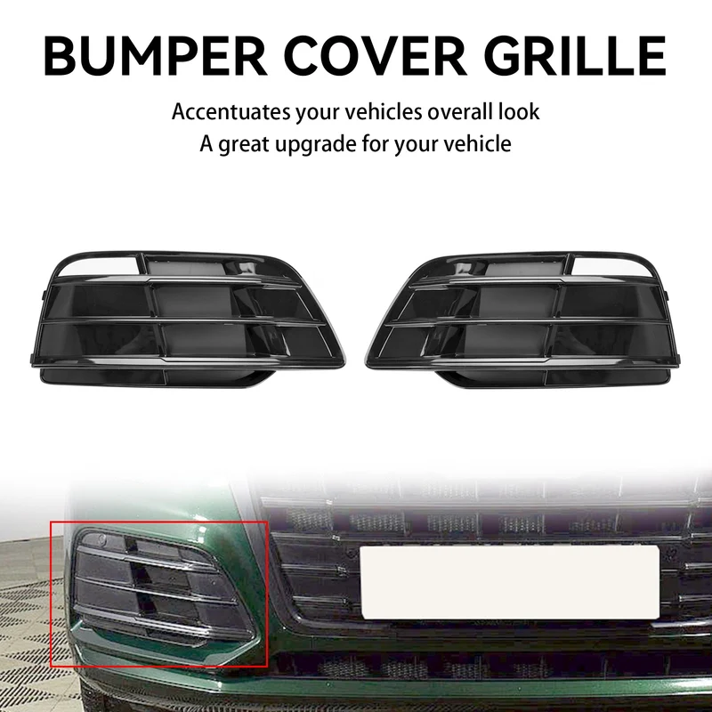 Grille Pare-Choc Noir Brillant Audi Q5 SQ5 S-Line 2018-2022 80A807679MRU6
