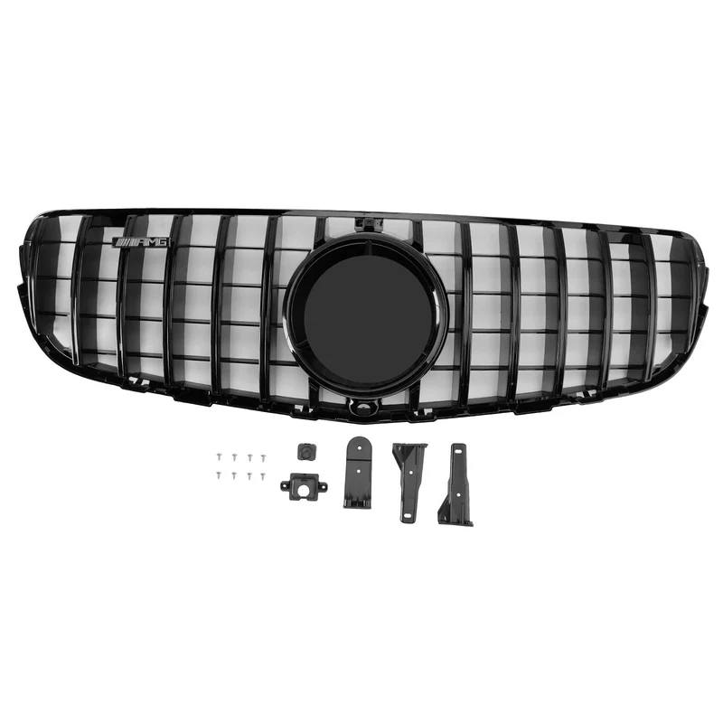 Grille Pare-Chocs Noir Brillant Mercedes GLC X253 2015-2019