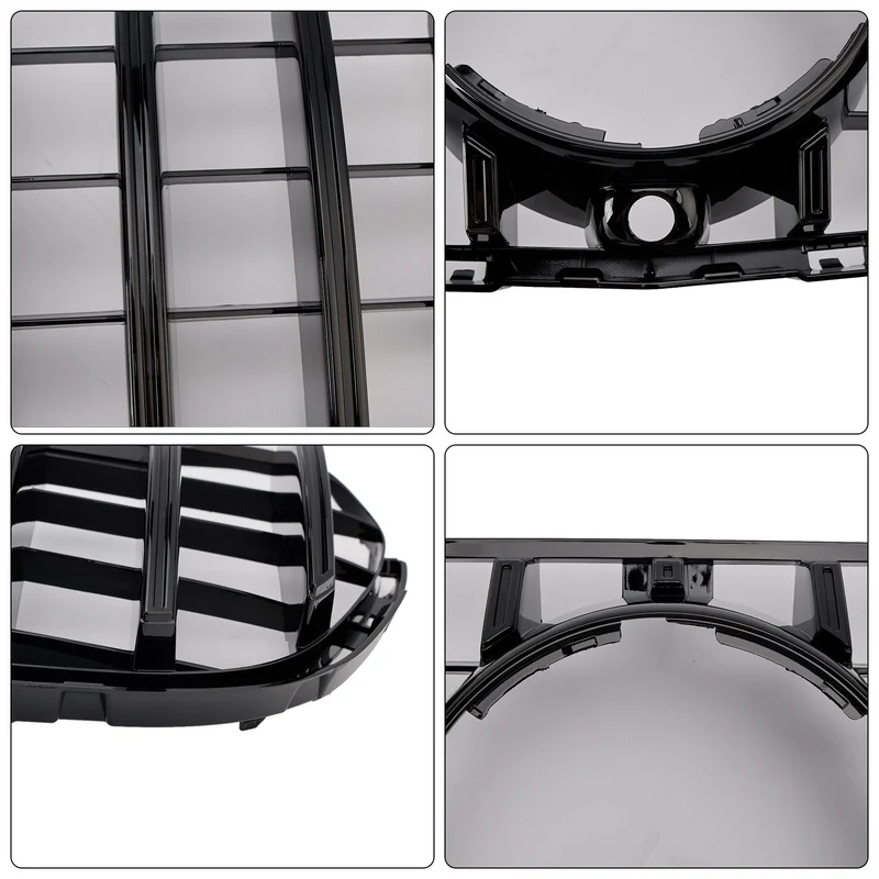 Grille Pare-Chocs Noir Brillant Mercedes GLC X253 2015-2019