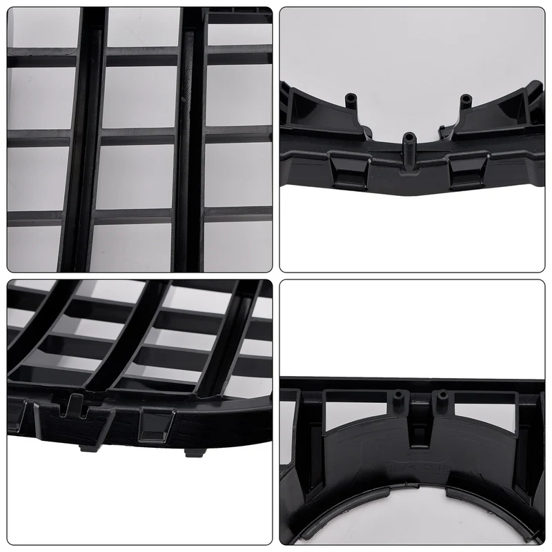 Grille Pare-Chocs Noir Brillant Mercedes GLC X253 2015-2019