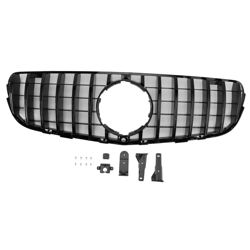 Grille Pare-Chocs Noir Brillant Mercedes GLC X253 2015-2019
