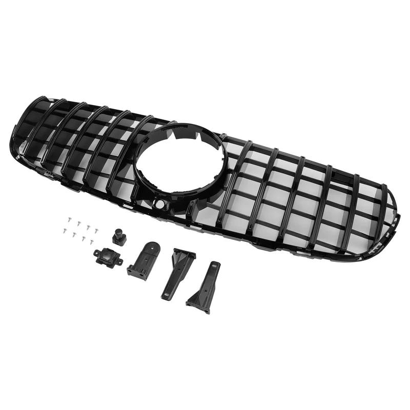 Grille Pare-Chocs Noir Brillant Mercedes GLC X253 2015-2019