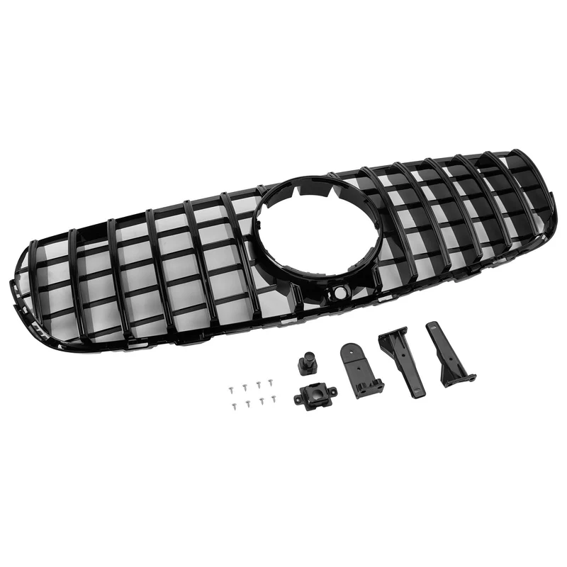 Grille Pare-Chocs Noir Brillant Mercedes GLC X253 2015-2019