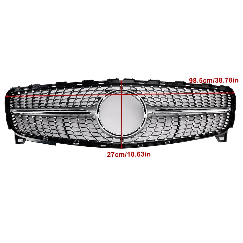 Grille Pare-Chocs Diamant Mercedes Classe A W176 2016-2018