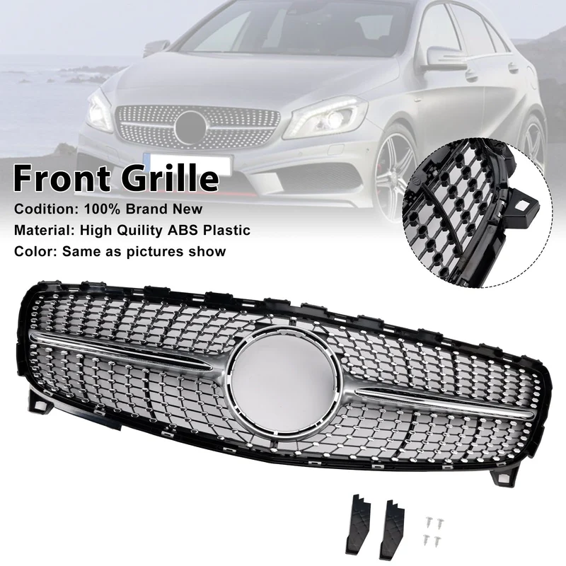 Grille Pare-Chocs Diamant Mercedes Classe A W176 2016-2018