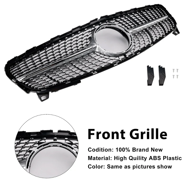 Grille Pare-Chocs Diamant Mercedes Classe A W176 2016-2018