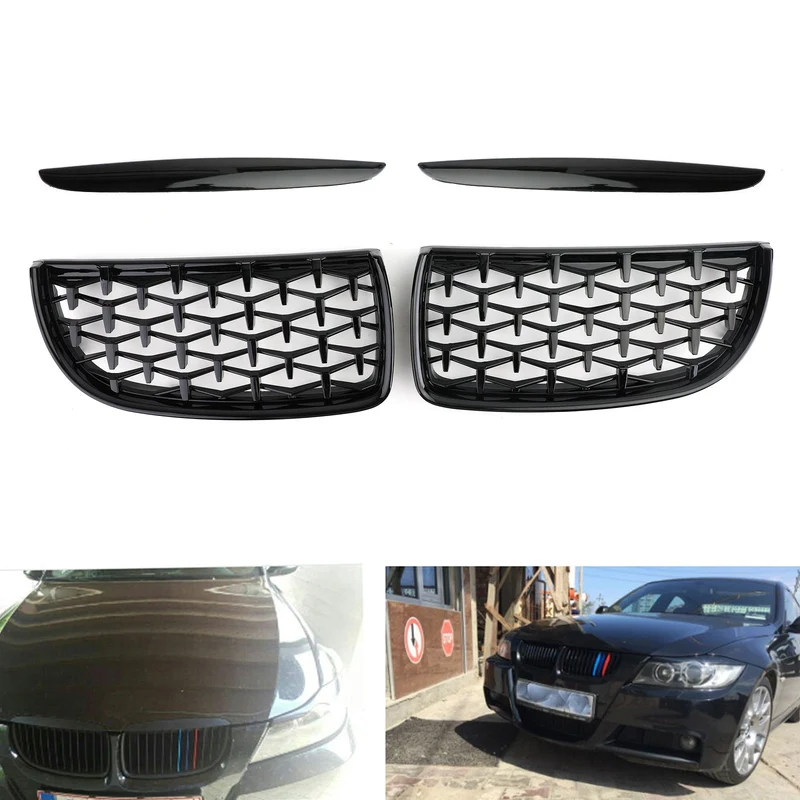 Grille Calandre Noir BMW E90 2005-2008
