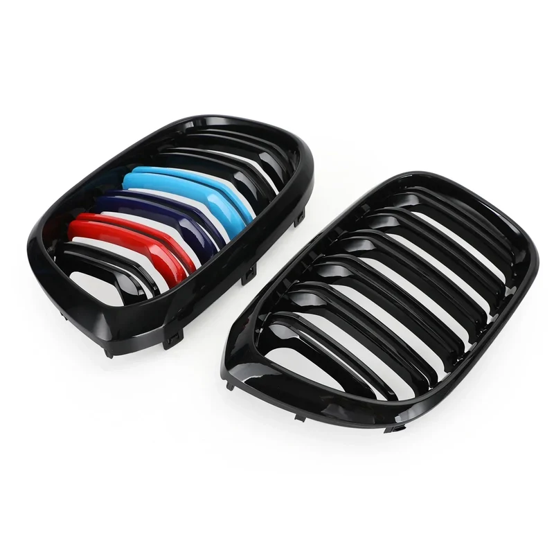 Grilles Calandre M-Color Noir Brillant BMW X3 X4 G01 G02