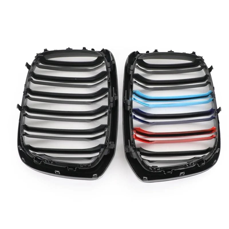 Grilles Calandre M-Color Noir Brillant BMW X3 X4 G01 G02