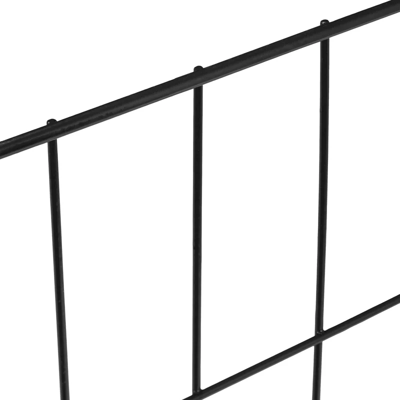Lot de 3 composteurs de jardin métallique 560 L avec montage simple aération optimale en fil d'acier noir 13_0013815