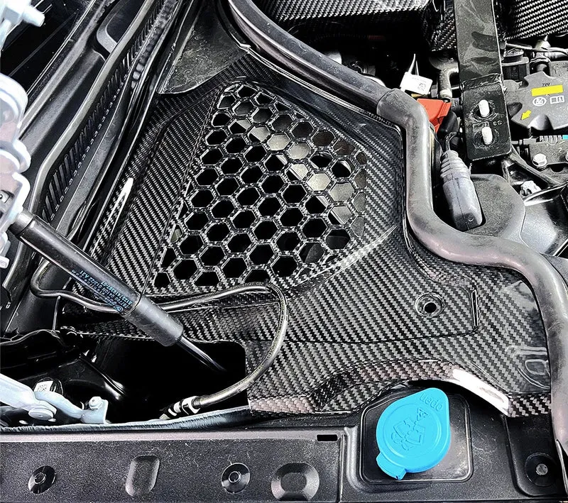 Calandre Supérieure Fibre Carbone BMW G80 G82 LHD