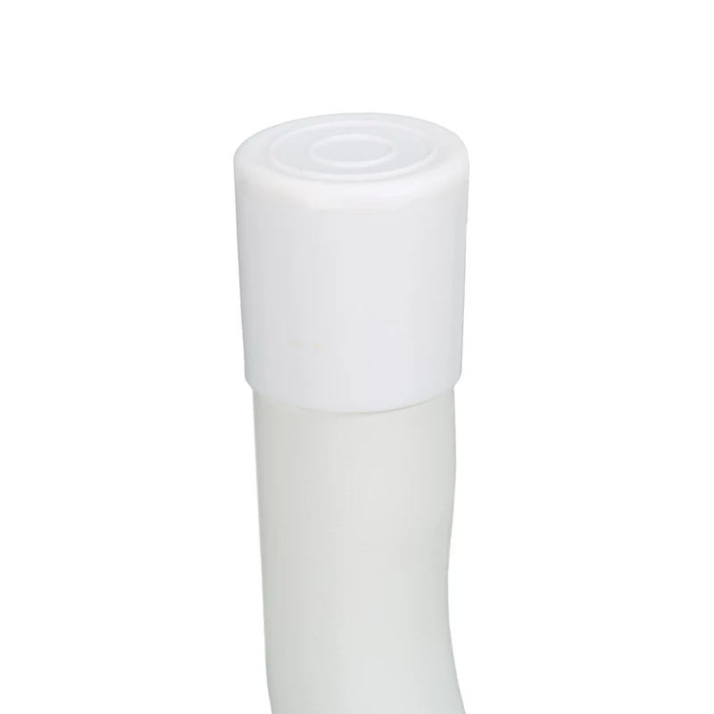 Table de jardin carrée design moderne 80 x 80 x 74 cm pour 4 personnes en plastique blanc 13_0015783
