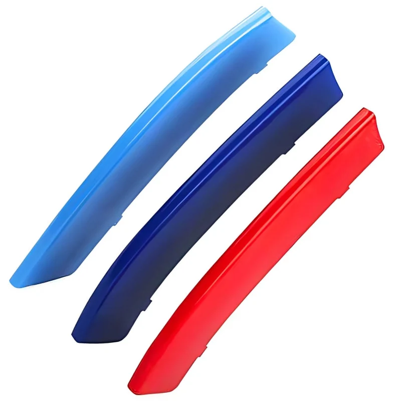 Bandes M Calandre BMW 3 Couleurs Tricolore