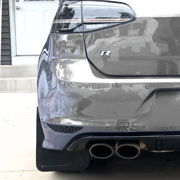 Réflecteurs Noir Golf 7 GTI R Inserts Pare-chocs Nid d'Abeille