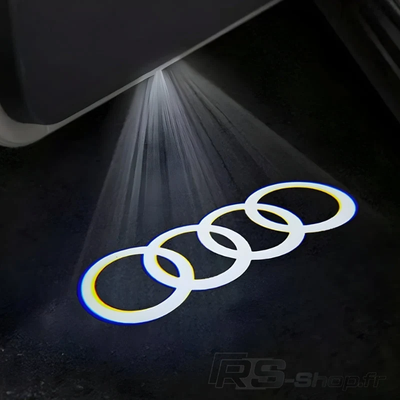 Projecteur LED Porte Logo Audi Éclairage Sol