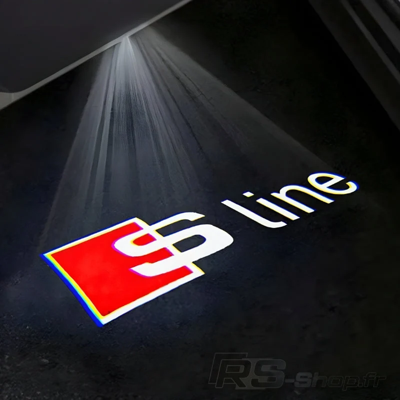 Projecteur LED Porte Logo Audi Éclairage Sol