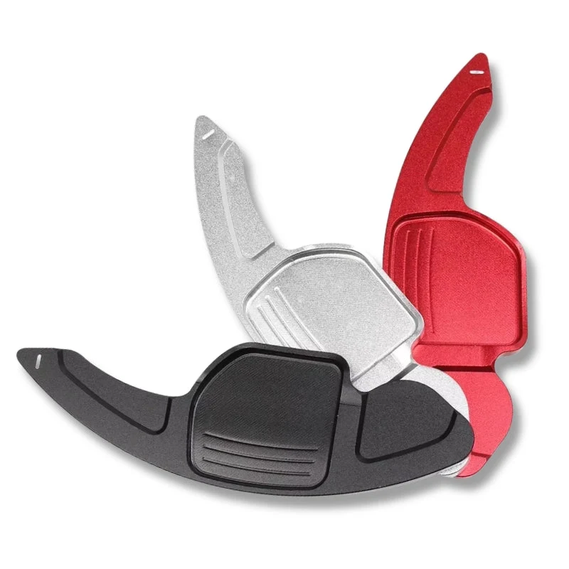 Extensions Palettes Aluminium Volant Audi B8 Noir