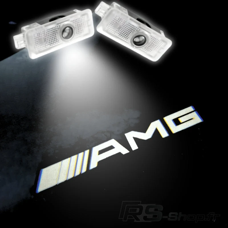 Projecteur LED Porte Logo Mercedes AMG