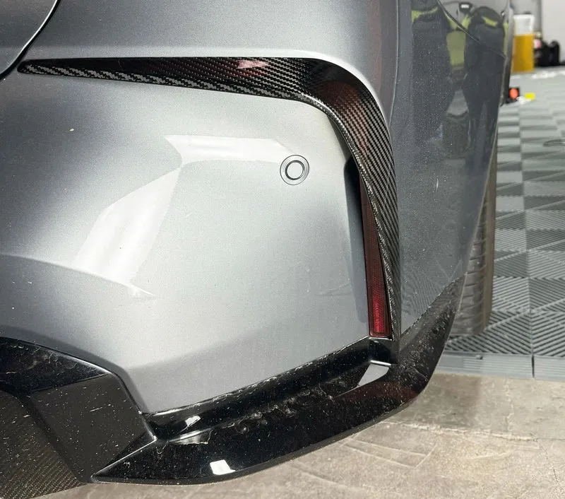Garnitures Pare-Chocs Arrière Carbone BMW G80 G82
