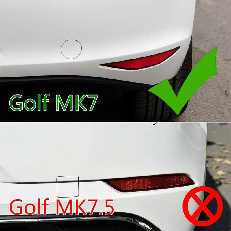 Kit Canard Pare-Choc Arrière Golf 7 GTI R