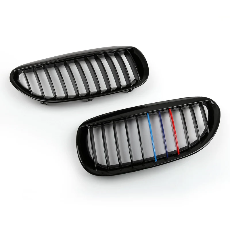 Calandre Avant M-Color Noir Brillant BMW E63 E64 645i 650i M6