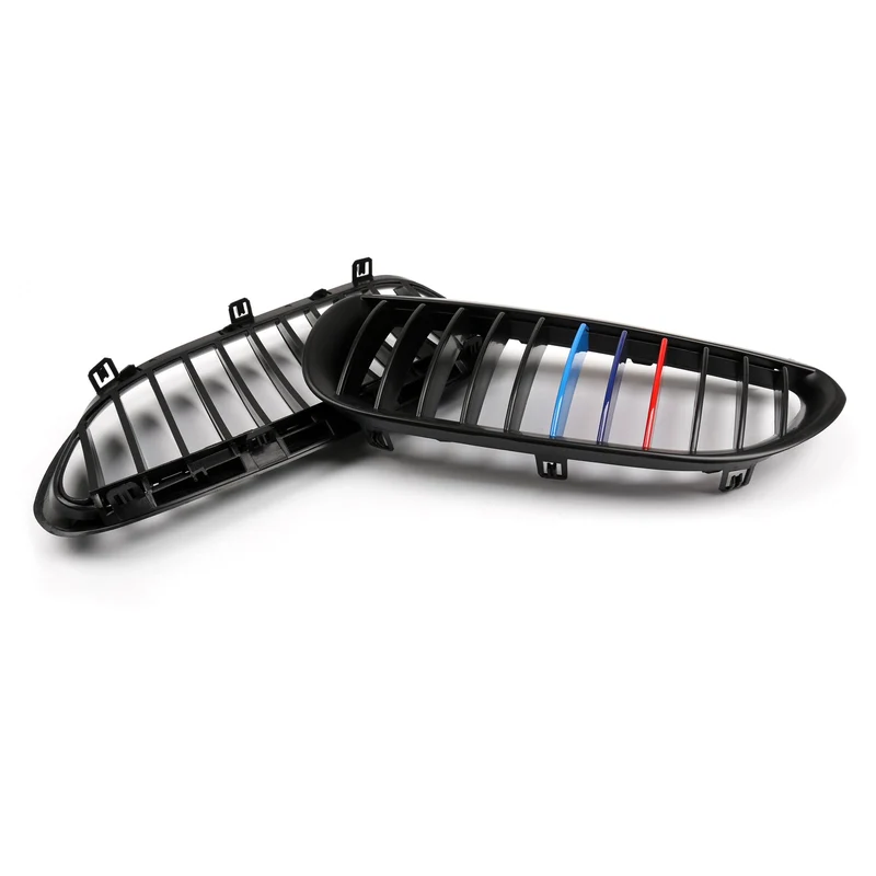 Calandre Avant M-Color Noir Brillant BMW E63 E64 645i 650i M6