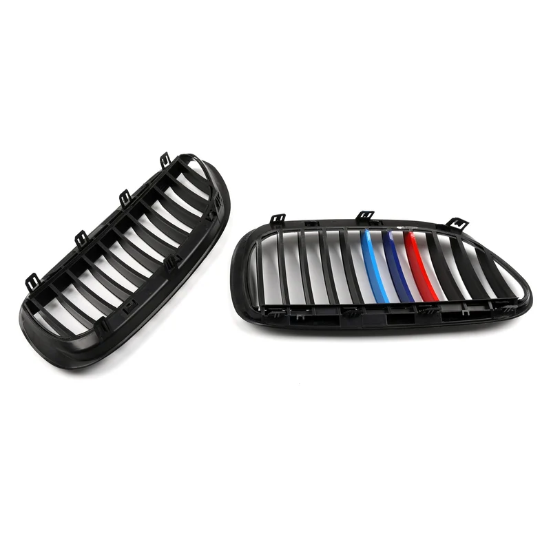Calandre Avant M-Color Noir Brillant BMW E63 E64 645i 650i M6