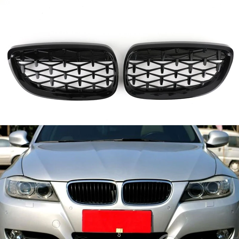 Grille Calandre Avant Noir BMW E92 E93 Coupé Cabriolet 2007-2010