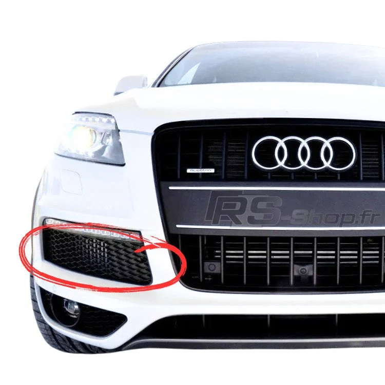 Grille Pare Choc Audi Q7 S-line 2009-2015 Noir