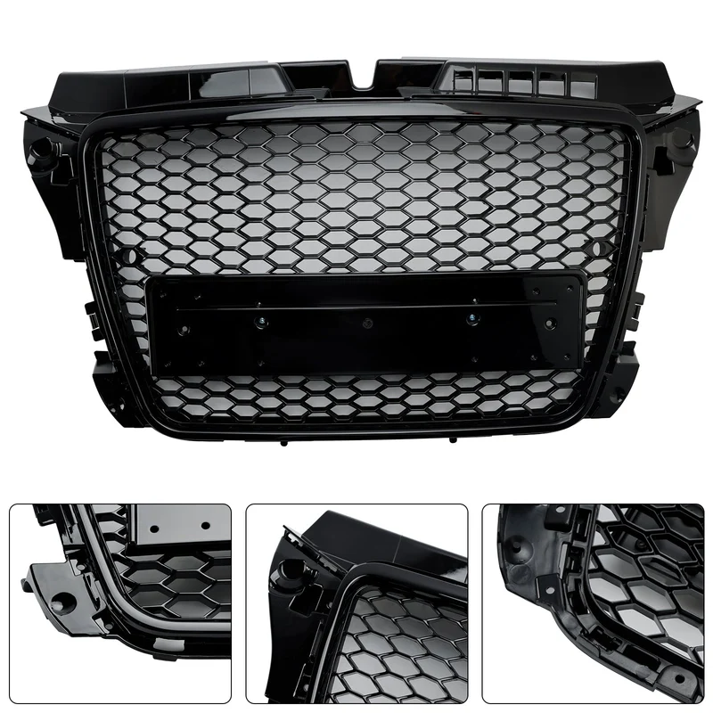 Grille Avant Style RS3 Nid Abeille Audi A3 8P S3 2008-2013