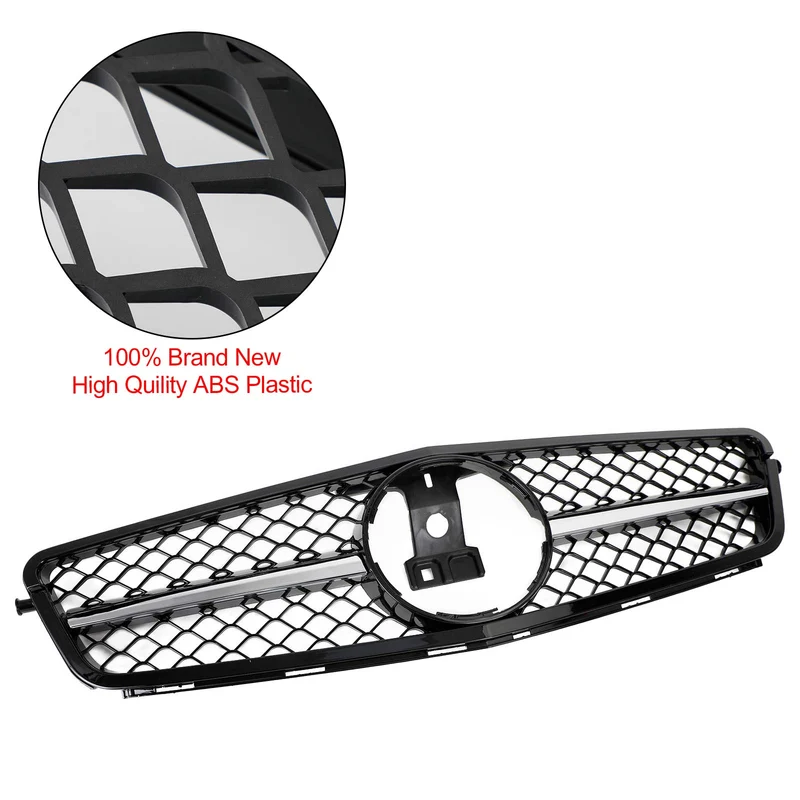 Calandre Avant Chrome Mercedes Classe C W204 2008-2014