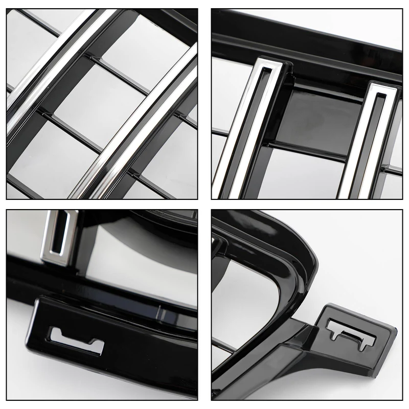 Calandre Avant Style GTR Chrome Mercedes W166 ML 2012-2015