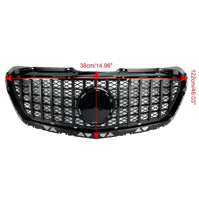 Grille Noir Style GT-R Mercedes Sprinter W906 2014-2018