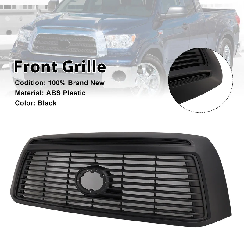 Calandre Noir Mat Toyota Tundra 2006-2009 Remplacement