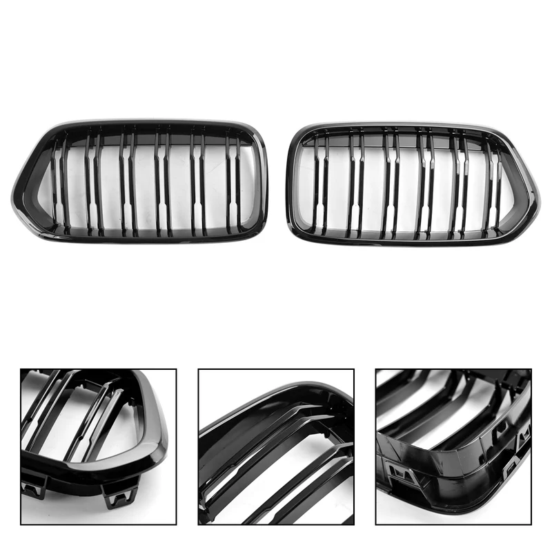 Grille Avant Noir Brillant BMW X2 Série F39 2018-2023