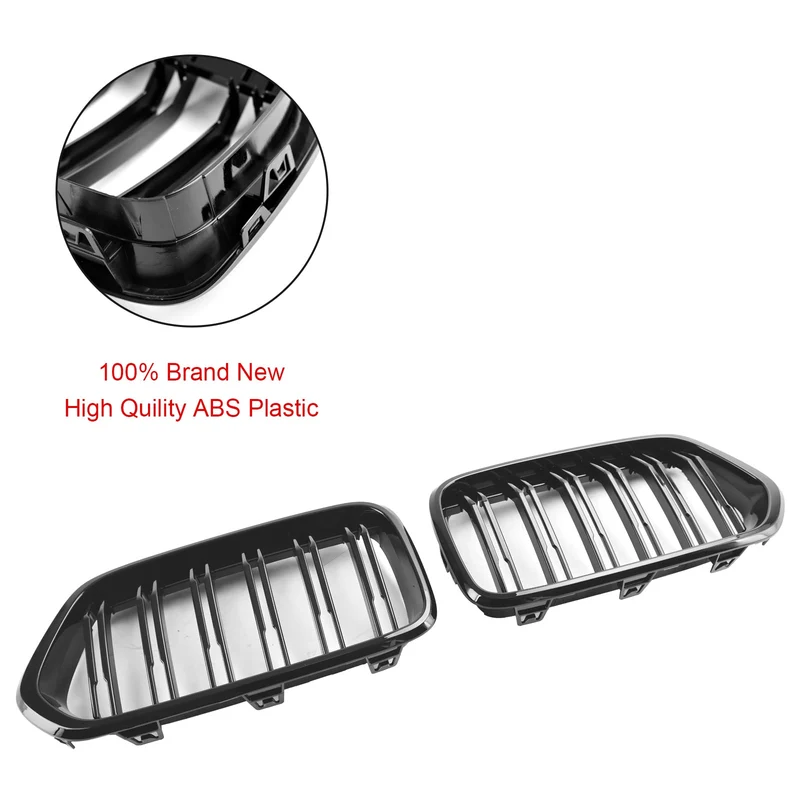 Grille Avant Noir Brillant BMW X2 Série F39 2018-2023
