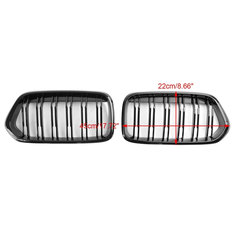 Grille Avant Noir Brillant BMW X2 Série F39 2018-2023