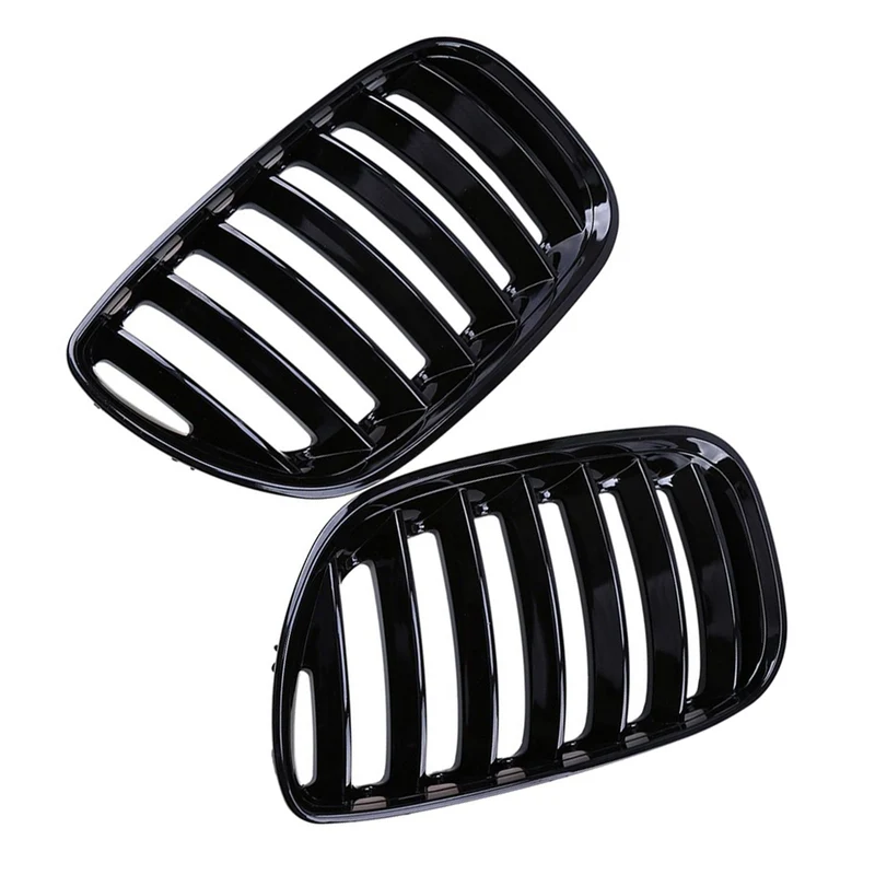 Grille Calandre Avant Noir Brillant BMW X5 E53 2004-2006