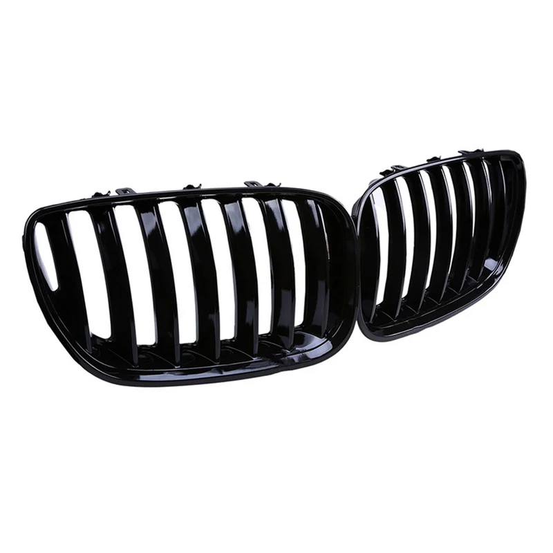 Grille Calandre Avant Noir Brillant BMW X5 E53 2004-2006