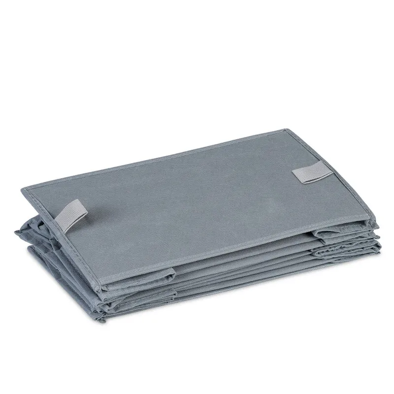 Étagère suspendue compacte camping 8 compartiments rangement vêtements 60 x 40 x 40 cm en tissu beige 13_0015399