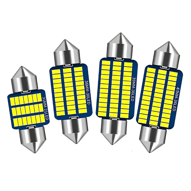Ampoules C5W LED Canbus 6000k Lot 10