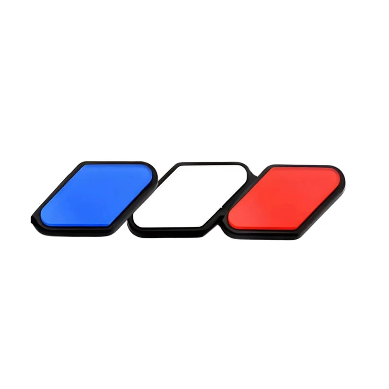 Badge 3 Couleurs Grille Avant Voiture