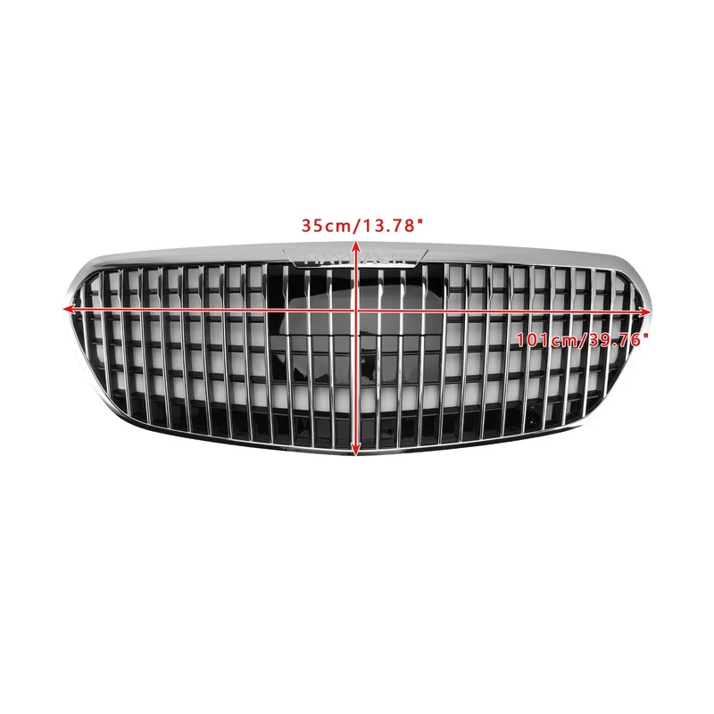 Grille Pare-Chocs Chrome Mercedes Classe S W223 S580 S680 2021-2023