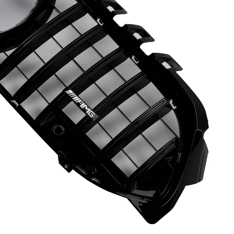 Grille Pare-Chocs GT Noir Mercedes Classe A W177 2019-2023 avec visserie