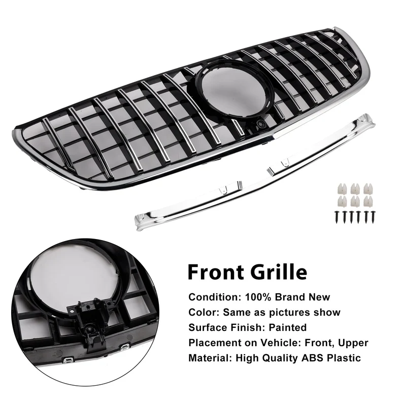 Grille Pare-Chocs Chrome Style GT Mercedes Vito W447