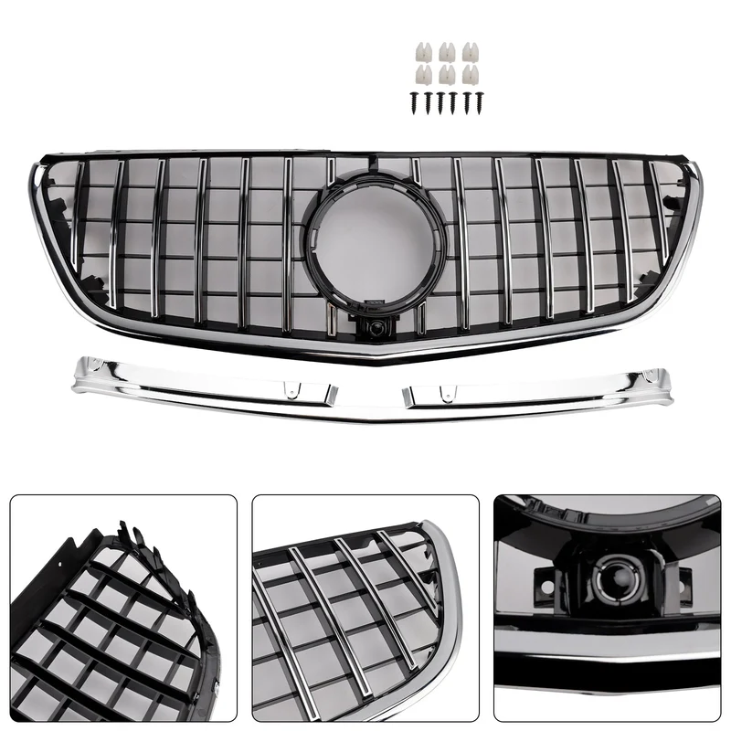 Grille Pare-Chocs Chrome Style GT Mercedes Vito W447