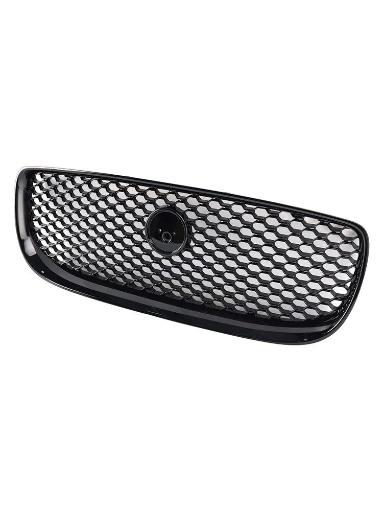 Grille Pare-Chocs Nid d'Abeille Noir Brillant Jaguar XE 2015-2018