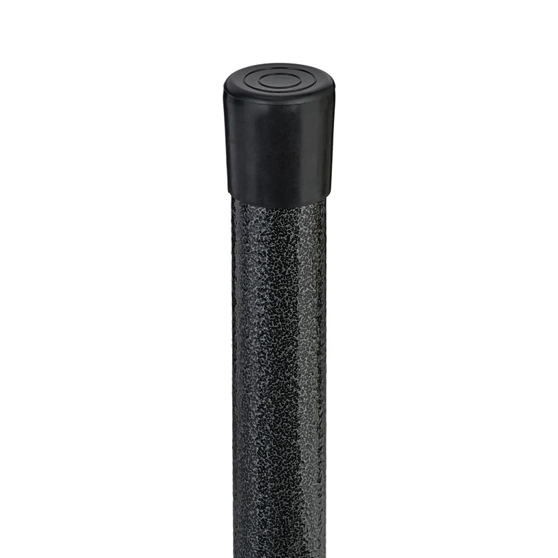 Lot de 2 bancs pliables design pratique balcon jardin 100 x 25 x 42 cm en acier noir 13_0015745